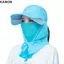Mũ chống nắng nữ KANGN, Tấm chắn bảo vệ chống nắng mùa hè Mũ lụa băng, Chống tia cực tím Mũ thể thao ngoài trời thoáng khí