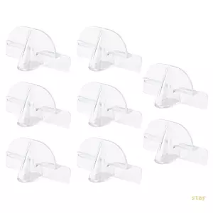 Ở lại 8 Miếng Dán Kính Dính Bảo Quản Chân Đế Tiết Kiệm Không Gian Thiết Kế Cho Phòng Tắm Đầu Giường