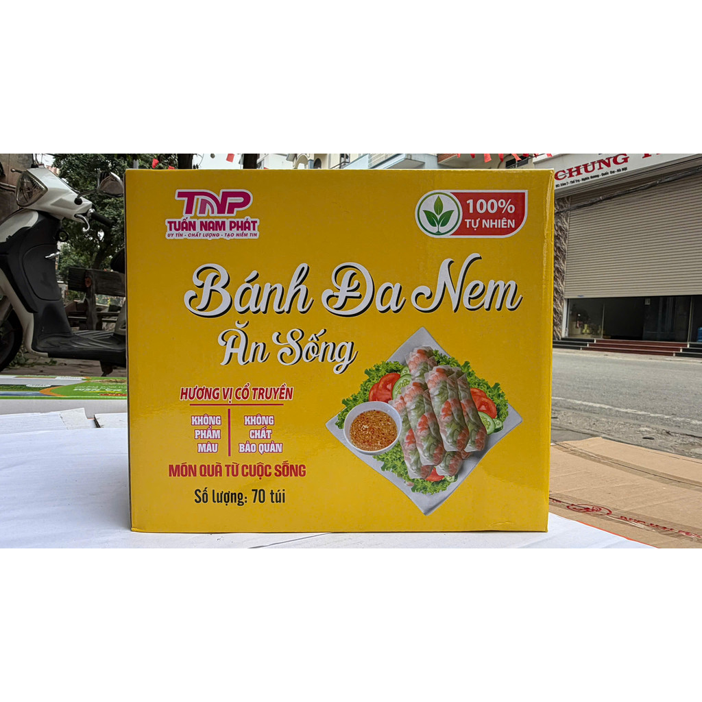 Combo Bánh Đa Nem Ăn Sống - Cuốn Gỏi TUẤN NAM PHÁT (mỗi gói 20 lá)