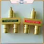 POWER 1 Cặp RCAxMale Cắm vào 2xRCA Đầu nối Soets Nữ Thiết bị đầu cuối âm thanh tuyệt vời.