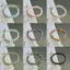 PNPIA- Vòng Tay Đính Hạt Gốm Nhiều Màu Sắc Dành Cho Nữ Đơn Giản Đa Năng Dệt Tay Đính Hạt Lắc Tay Dự Tiệc Phụ Kiện Trang Sức Quà Tặng