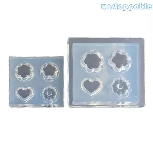 Unstop * 2 Chiếc Bánh Pudding Khuôn Silicon Để Làm Bánh Sô Cô La Kẹo Muffin Pudding