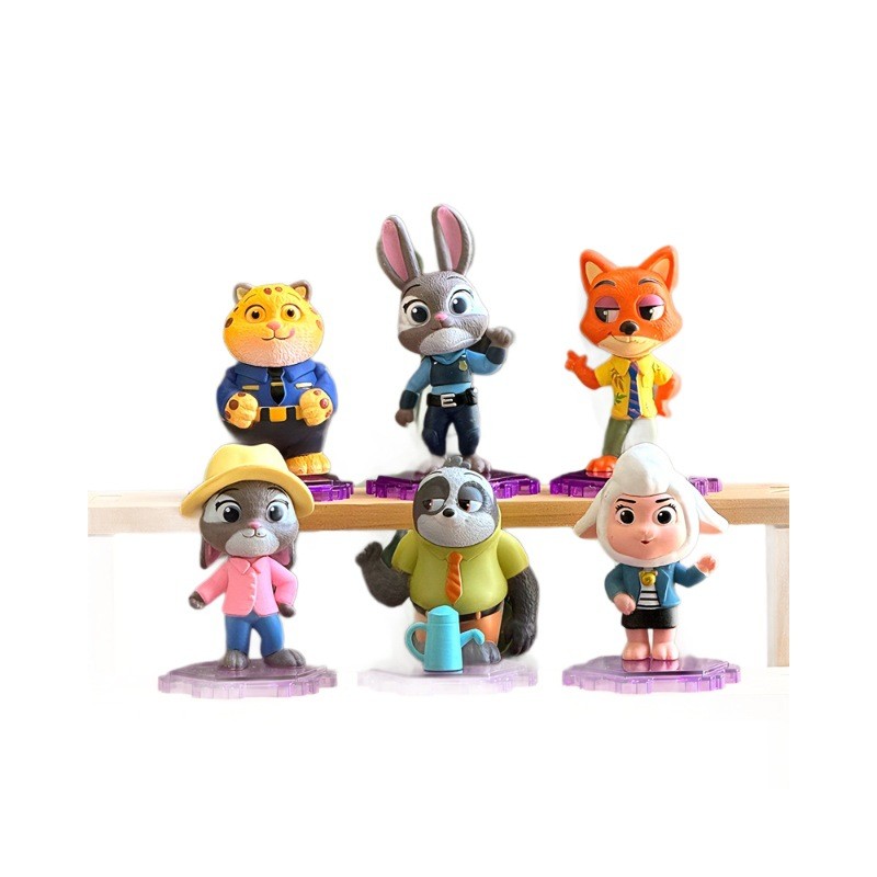 6 Tư thế đứng Zootopia Series Sĩ quan cảnh sát Judy mimemu2.my20251206