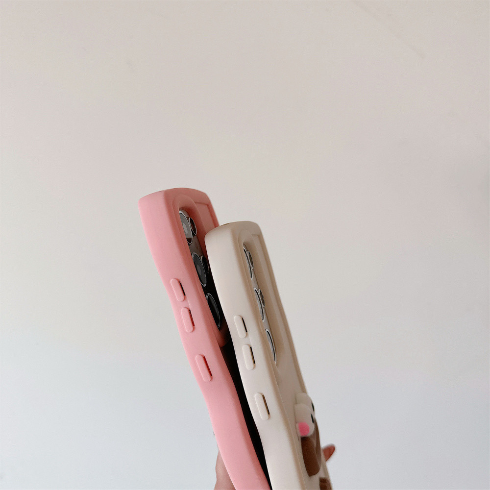Vòng Tay Dễ Thương Màu Macaron Mềm Mại Ốp Lưng Điện Thoại Samsung Galaxy S25 S24 S23 S22 S21 S20 FE ULTRA PLUS A55 A54 A53 A52 A36 4G 5G Chống Sốc