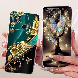 Ốp Lưng Cho Xiaomi Redmi 10A 10C Bao Rồng Sang Trọng Trong Suốt Silicon Mềm TPU Dành Cho Redmi 10 Power Redmi10C Redmi10A Vỏ