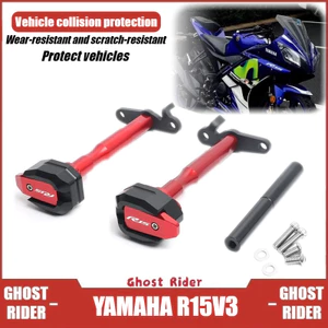 Dành Cho Xe Yamaha YZF-R15 R15 V3.0 2017-2021 Sửa Đổi Khung Trượt Bảo Vệ Động Cơ Tai Nạn Thanh Bảo Vệ