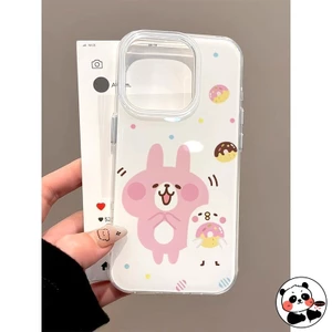 Ốp Điện Thoại Thỏ Dễ Thương Cho Redmi A5 A4 A3 A3X A2 A1 Plus Turbo 4 Pro 3 A2 + A1 + Note 8 7 7S 8A Pro 5G 4G Vỏ Hoạt Hình Chick Ins Phong Cách IMD Vỏ