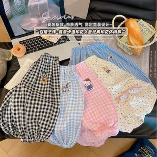 Quần Chống Muỗi Trẻ Em Mùa Hè Mùa Hè Mới In Hình Trẻ Em Bé Quần Thường Ngày