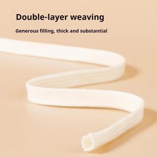Dây giày Unisex rộng 0,8 Cm, Dây giày Cotton phẳng, chất lượng cao Thích hợp cho nhiều loại giày — 1 đôi