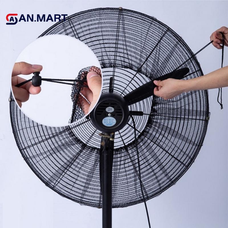 AN.MART Lưới Tròn Quạt Điện Có An Toàn Chống Kẹp Bảo Vệ Hộ Gia Đình Đa Năng Bao Gồm Tất Cả Sàn Chống Bụi Hiện Đại VN
