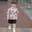Bộ Cộc Tay Bé Trai Spider-Man – Áo Cotton Mềm Mại, Form Đẹp, Mặc Mát Mẻ Đi Học Đi Chơi
