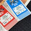 2026 Phong Cách Mới Boarding Pass Móc Khóa Thời Trang Bán Chạy Túi Mặt Dây Chuyền
