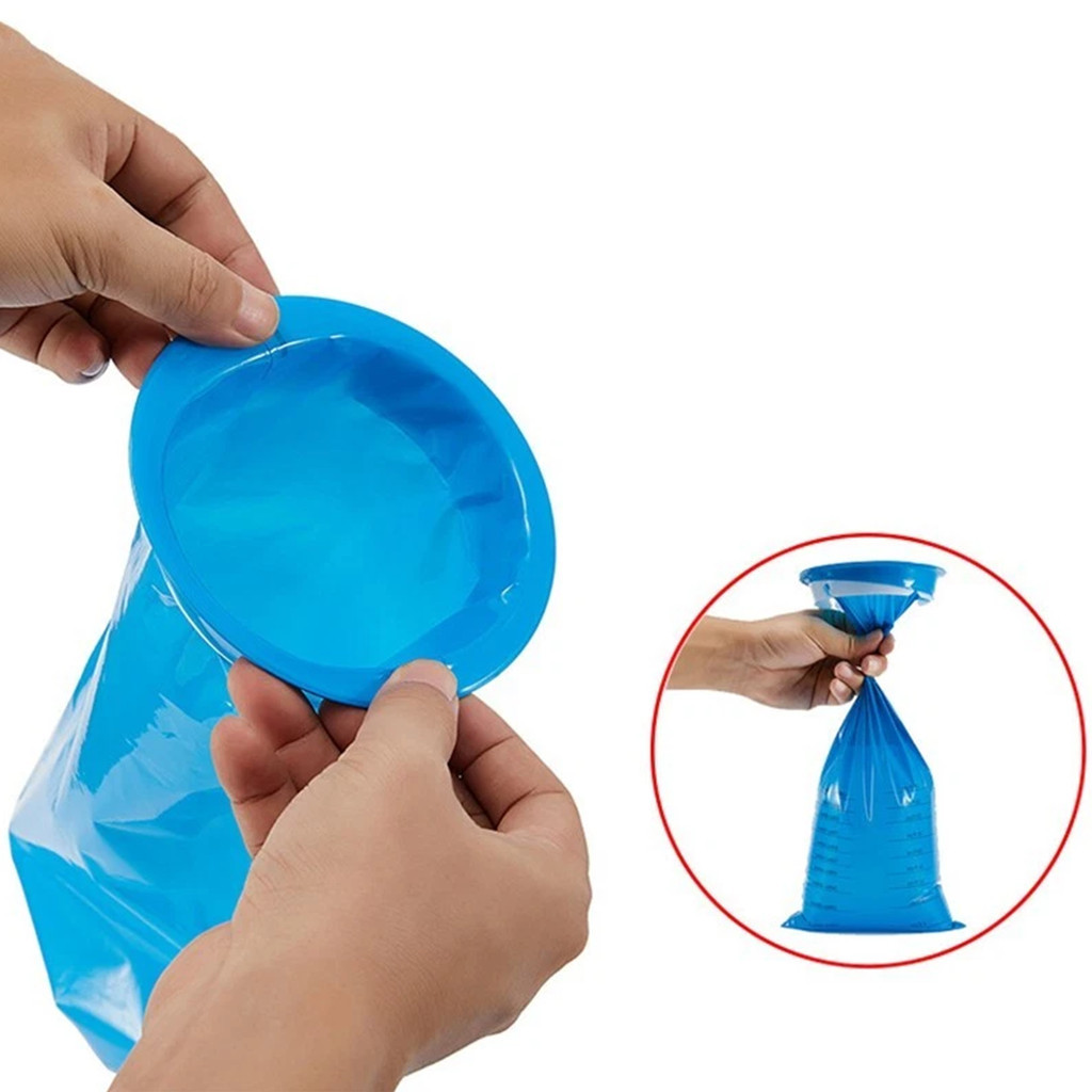 Bịch nôn mệt dùng một lần kín đáo tiện dụng cho du lịch máy bay Sử dụng khi say xe, buồn nôn،Túi vệ sinh du lịch
