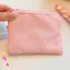 Ví đựng tiền xu NKSFX, Túi đựng mỹ phẩm Mini chấm bi dâu tây, Thiết kế dây kéo Kawaii Hộp đựng thẻ di động Lưu trữ phụ kiện nhỏ