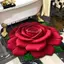 JCSYFAC Mới Thảm Hoa Mẫu Đơn Mềm Hình Đặc Biệt Thảm Trải Sàn Bền 40x40cm Chống Trơn Trượt Thấm Hút Sàn Phòng Tắm Thảm Mới