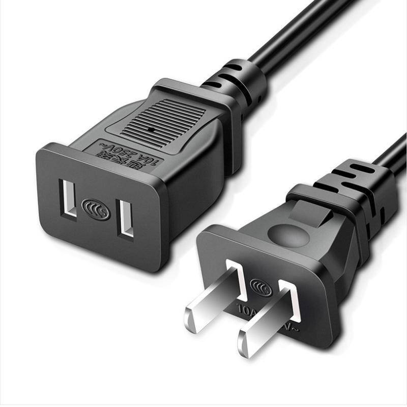 QIUWU 2M 5M 10M US Cắm Cáp Kết Nối Nguồn AC TV PC Laptop Dây Nguồn Điện Dây Sạc Đồng.