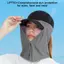 Mũ câu cá Qui-Drying Face Ne Tấm che nắng Mũ bảo vệ tia cực tím Mũ che nắng cho thể thao ngoài trời Đi bộ đường dài mới