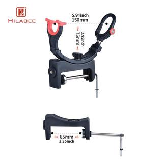 Giá đỡ cần câu HILABEE cho thuyền, có thể điều chỉnh, cần câu chuyên nghiệp chắc chắn di động