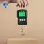 Thước dây đèn nền kỹ thuật số 75kg / 10g Cân móc treo câu cá di động với thước 1M