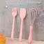 Maybest 3 Cái / bộ Bộ Nướng Bánh Silicon Kem Thìa Cạp Nhà Bếp Gia Đình Đánh Trứng Thịt Nướng Bàn Chải Dầu Tiện Ích Đồ Dùng Nhà Bếp {VN}