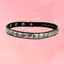 HFSHY Bla Da PU Vuông Đinh Tán Gothic Punk Chokers Cổ Áo Choker Nelace Cho Goth Gợi Cảm Nữ Cô Gái Cosplay Trang Sức Dự Tiệc VN
