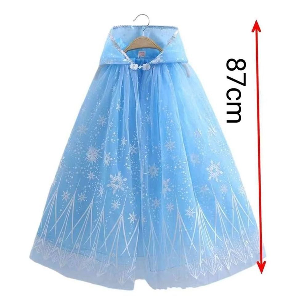 NKSFX Trang Phục Trẻ Em Áo Choàng, Lưới Dễ Thương Bé Gái Công Chúa Cape, Ngọt Ngào Cosplay Kim Sa Lấp Lánh Đầm Thanh Lịch Mũi Hiệu Suất Phụ Kiện