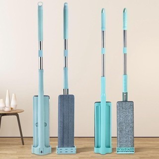 Chổi Lau Nhà Tự Vắt Đa Năng Tiết Kiệm Thời Gian, Dễ Dùng, Kèm 2 Bông Lau Hàng Cao Cấp
