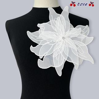 TOSE Pin Trâm Thêu Pha Lê Hạt Móng Tay - Phụ Kiện Thời Trang Cho Quần Áo Trẻ Em Và Nữ