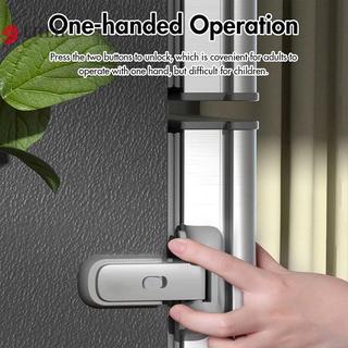 [EHEH] 1 Cái Khóa Tủ Lạnh An Toàn, Khóa Cửa Tủ Lạnh Chống Trẻ Em, Bảo Vệ Tủ Lạnh Bằng Dải Niêm Phong VN