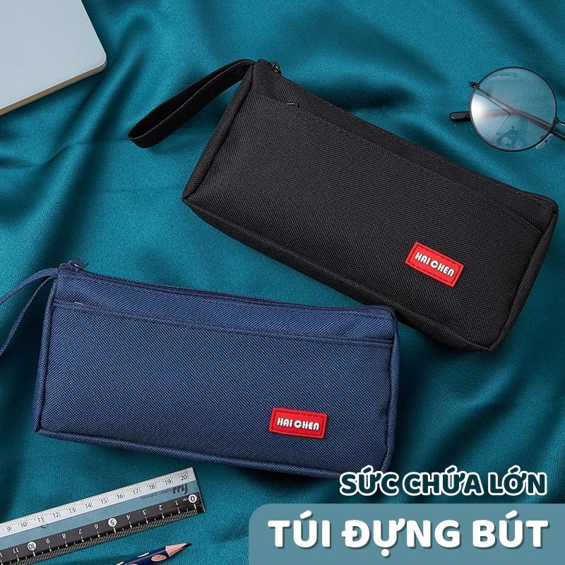 Túi đựng bút nhiều ngăn tiện ích, kiểu dáng đơn giản gọn nhẹ, đa dạng lựa chọn màu sắc, dành cho học sinh sinh viên