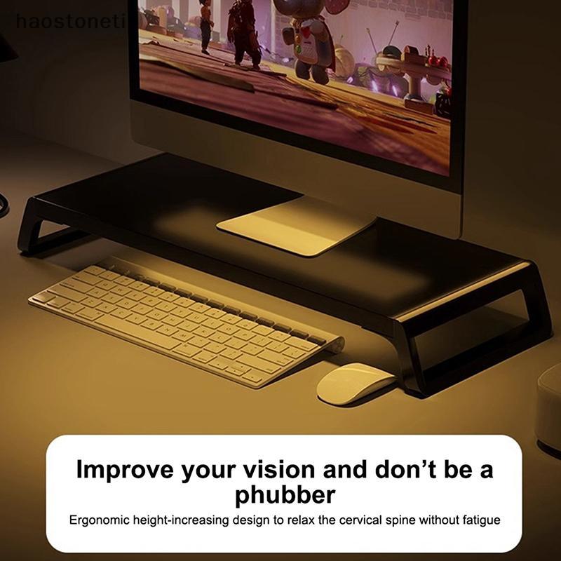 NS Màn Hình Máy Tính Đứng Nâng Laptop PC Màn Hình Giá Đỡ Văn Phòng Tại Nhà Bàn Phím Để Bàn Phím Chuột Sắp Xếp Lưu Trữ NS