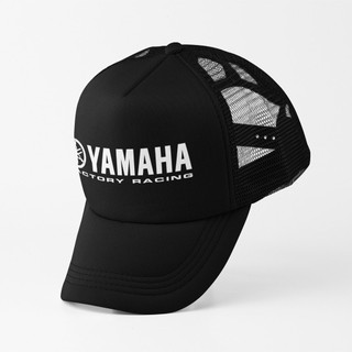 Thời trang 2025 Yamaha Racing Team Trucker Cap Snapback Dây đeo có thể điều chỉnh Topi