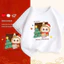 "COD (Hồ Chí Minh)DREAMY BABY "Áo thun Giáng sinh Chúc mừng năm mới & Chúc mừng Giáng sinh Mẫu đáng yêu Labubu Vải bông