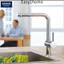 Vòi bếp rút GROHE Chrome Minta Đức, vòi nước nóng lạnh 31874/23086