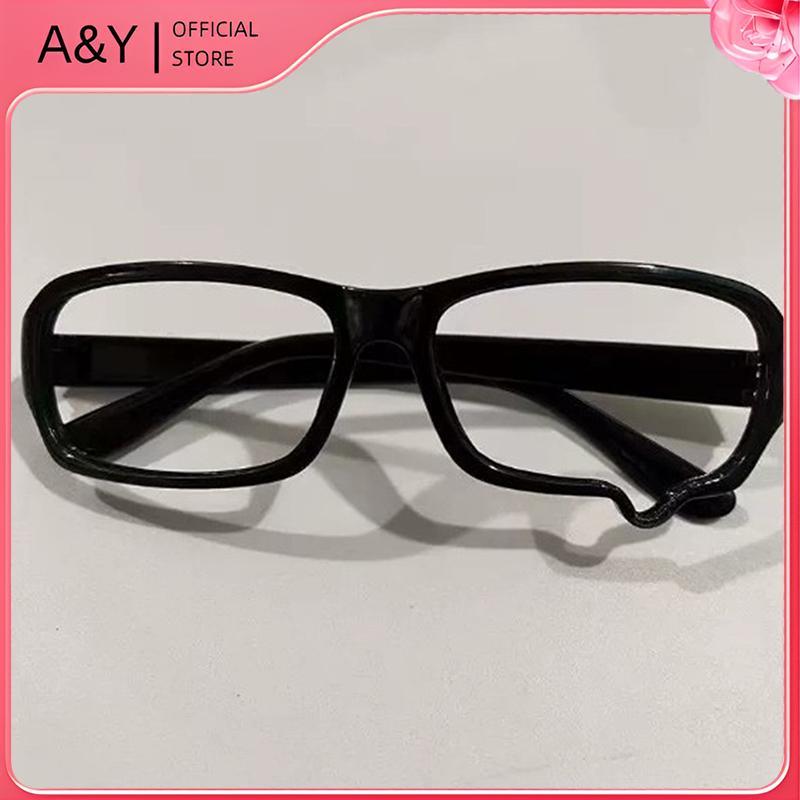 A & Y Anime Y2K Cosplay Kính Không Ống Kính Unisex - Giọt Nước Mắt Trang Điểm và Phụ Kiện