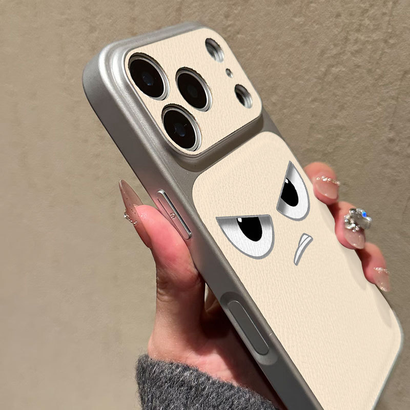 Ốp lưng iPhone họa tiết mắt Máy ảnh da mềm cao cấp - iP 7/8/X/XS/XR/11/12/13/14/15/16/17/Plus/Air/Pro/Max