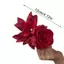Springevenstar Red Lily Of The Valley Lily sels Kẹp Tóc Cánh Hoa Dubill Hairgrip Mô Phỏng Hoa Bé Gái Nữ Mũ Đội Đầu Phụ Kiện Springevenstar