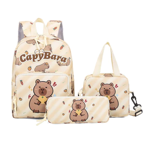 2025 Mẫu Giáo Schoolbag Hoạt Hình Dễ Thương In Hình Trẻ Em Ba Lô Bé Trai Bé Gái Ridge Bảo Vệ Ba Lô Siêu Nhẹ