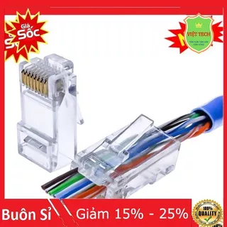 {Combo 10 hạt} Hạt Mạng Xuyên Thấu RJ45