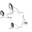 Littleloves1 4 Cái / bộ Câu Cá Thép Không Gỉ Bộ Dụng Cụ Sửa Chữa Cần Câu Hướng Dẫn Vòng Đầu Câu Cá Vòng Tròn Vòng Tròn Hướng Dẫn Mắt Vòng Dây VN