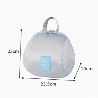 FURNIGO túi đựng đồ lót đa năng, hình vỏ, chất liệu polyester, cầm tay, đóng gói hành lý