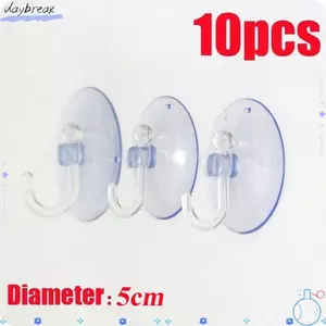 DAYBREAK 10 Cái Móc Treo Tường Lưu Trữ Phòng Tắm Hút