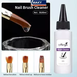 MAKY Nail Brush Cleanser Liquid Remover Acrylic UV Gel Polish Qui Degreaser Dụng cụ làm sạch chăm sóc móng tay chuyên nghiệp 30 / 60ml VN