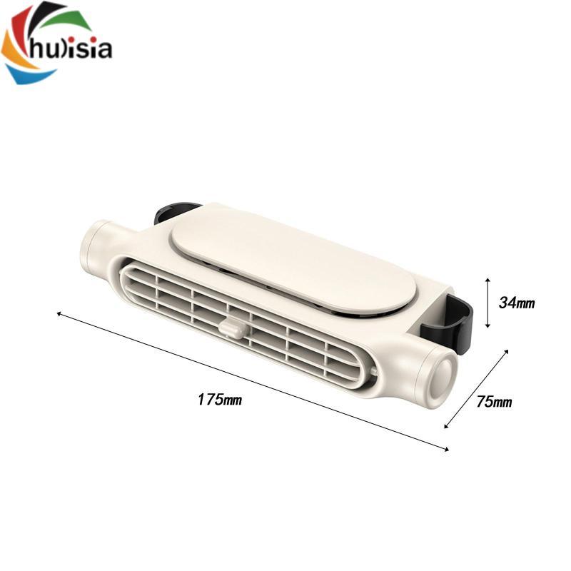 Quạt ghế sau ô tô Máy làm mát không khí điện 3 tốc độ có thể điều chỉnh với USB Type C Thiết kế có thể điều chỉnh để sử dụng riêng tư