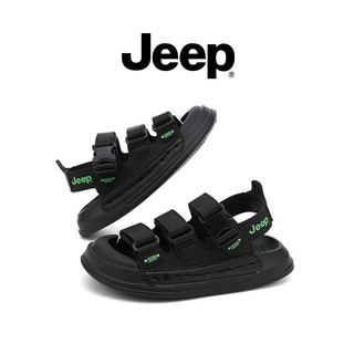 Giày Sandal Trẻ Em JEEP Mùa Hè Thoáng Khí Chống Trơn Trượt Đế Mềm Bé Trai Bé Gái Giày Đi Biển Ngoài Trời