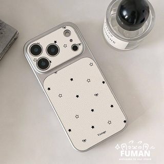 Ốp Điện Thoại Ins Style Star Cho Samsung Galaxy A57 A56 A55 A54 A53 A52 A52S A51 A50 A50S M40S A30 A30S A73 A72 A71 5G 4G Vỏ Da PU Vỏ Mềm Chống Sốc Nơ Dễ Thương
