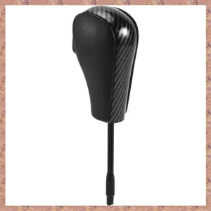 Núm chuyển số bánh răng ô tô bằng sợi Carbon E36 E38 E39 E46 Z4 Z3 E53 X5 X3 E60 E61 Cần số dài (R F C V)