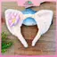 MYPANDA Kawaii Linabell Fox Stellalou Duffy Dây buộc tóc sang trọng Nơ nhỏ Bắt dây buộc tóc Bộ sưu tập tai hồng Khu nghỉ mát Thượng Hải.