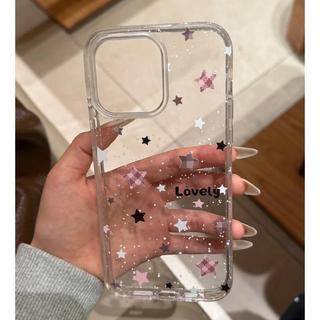 Sao nhỏ pha mực phù hợp với iPhone 17 Pro, vỏ mềm 16 Plus, vỏ 15 độ trong suốt cao, vỏ