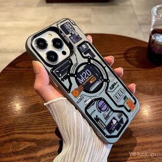 Ốp Điện Thoại Cao Cấp Hợp Thời Trang Mecha Thích Hợp Cho iPhone 17promax 14 16plus 13 15promax 11pro xs 14pro Ốp Lưng Chống Va Đập